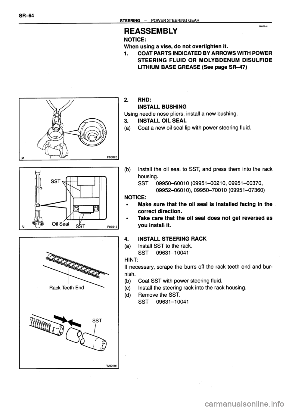 TOYOTA VERSO 1999 Repair Manual TOYOTA VERSO 1999 Repair Manual