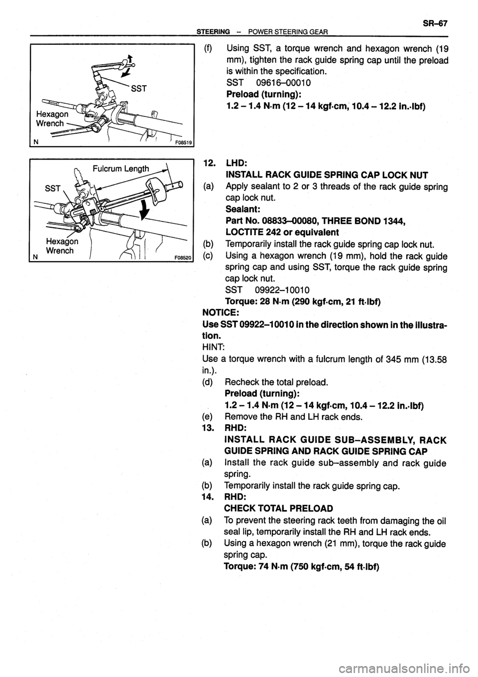 TOYOTA VERSO 1999 Repair Manual TOYOTA VERSO 1999 Repair Manual