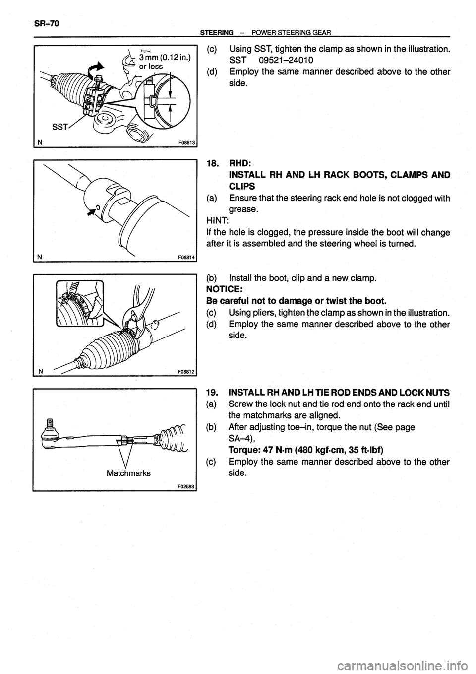 TOYOTA VERSO 1999 Repair Manual TOYOTA VERSO 1999 Repair Manual