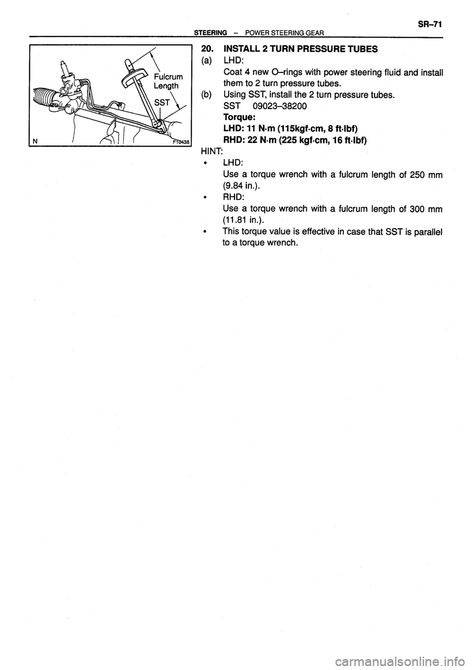TOYOTA VERSO 1999 Repair Manual TOYOTA VERSO 1999 Repair Manual