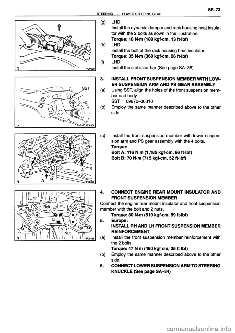 TOYOTA VERSO 1999 Repair Manual TOYOTA VERSO 1999 Repair Manual