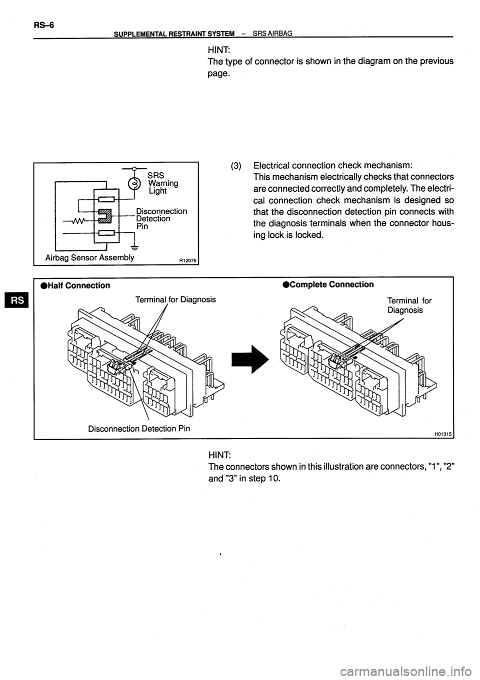TOYOTA VERSO 1999 Repair Manual TOYOTA VERSO 1999 Repair Manual