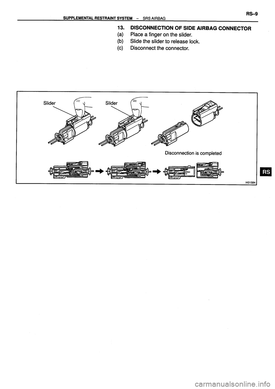 TOYOTA VERSO 1999 Repair Manual TOYOTA VERSO 1999 Repair Manual