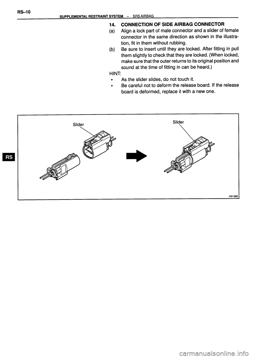 TOYOTA VERSO 1999 Repair Manual TOYOTA VERSO 1999 Repair Manual