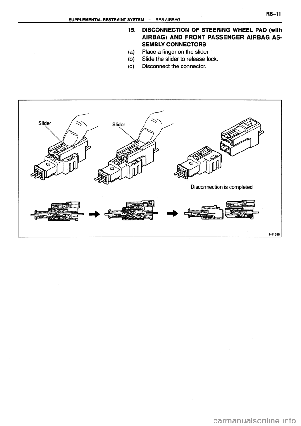 TOYOTA VERSO 1999 Repair Manual TOYOTA VERSO 1999 Repair Manual