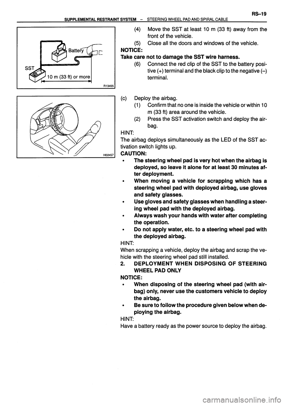 TOYOTA VERSO 1999 Repair Manual TOYOTA VERSO 1999 Repair Manual