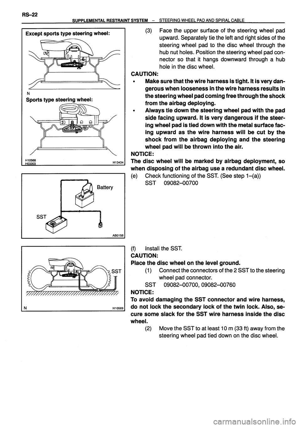 TOYOTA VERSO 1999 Repair Manual TOYOTA VERSO 1999 Repair Manual
