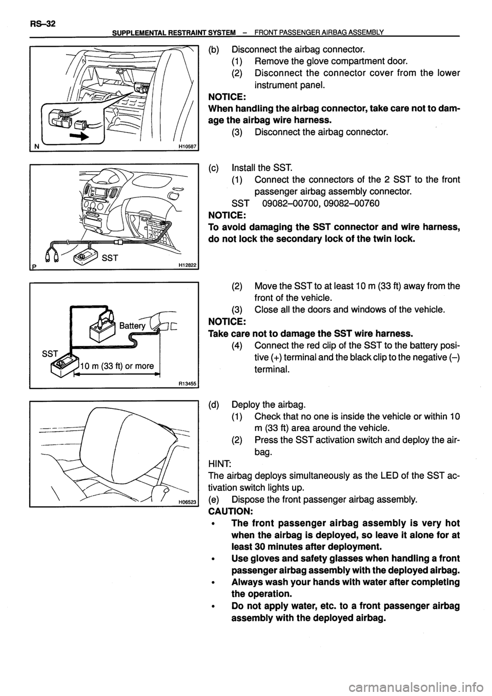 TOYOTA VERSO 1999 Repair Manual TOYOTA VERSO 1999 Repair Manual