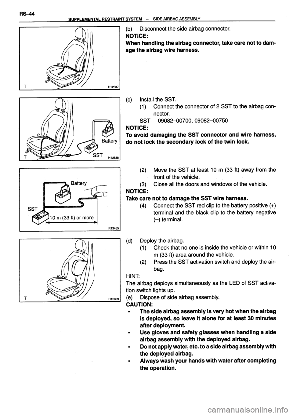 TOYOTA VERSO 1999 Repair Manual TOYOTA VERSO 1999 Repair Manual