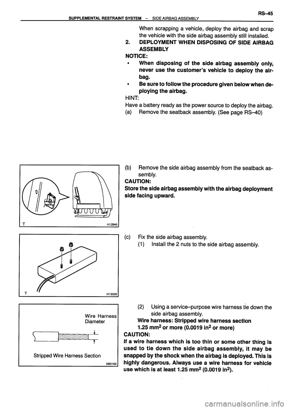 TOYOTA VERSO 1999 Repair Manual TOYOTA VERSO 1999 Repair Manual