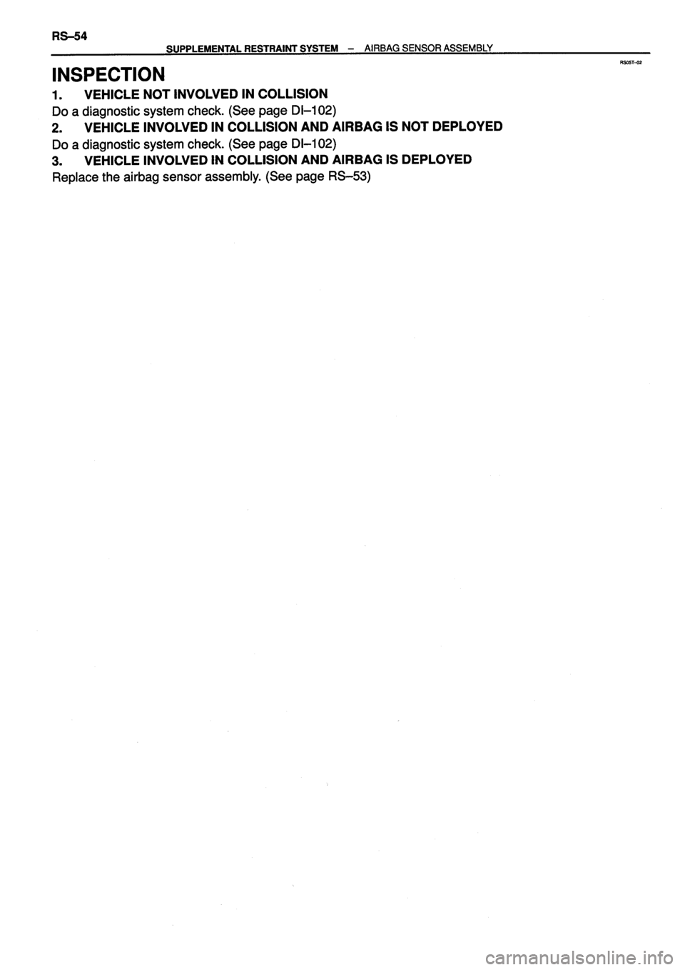 TOYOTA VERSO 1999 Repair Manual TOYOTA VERSO 1999 Repair Manual