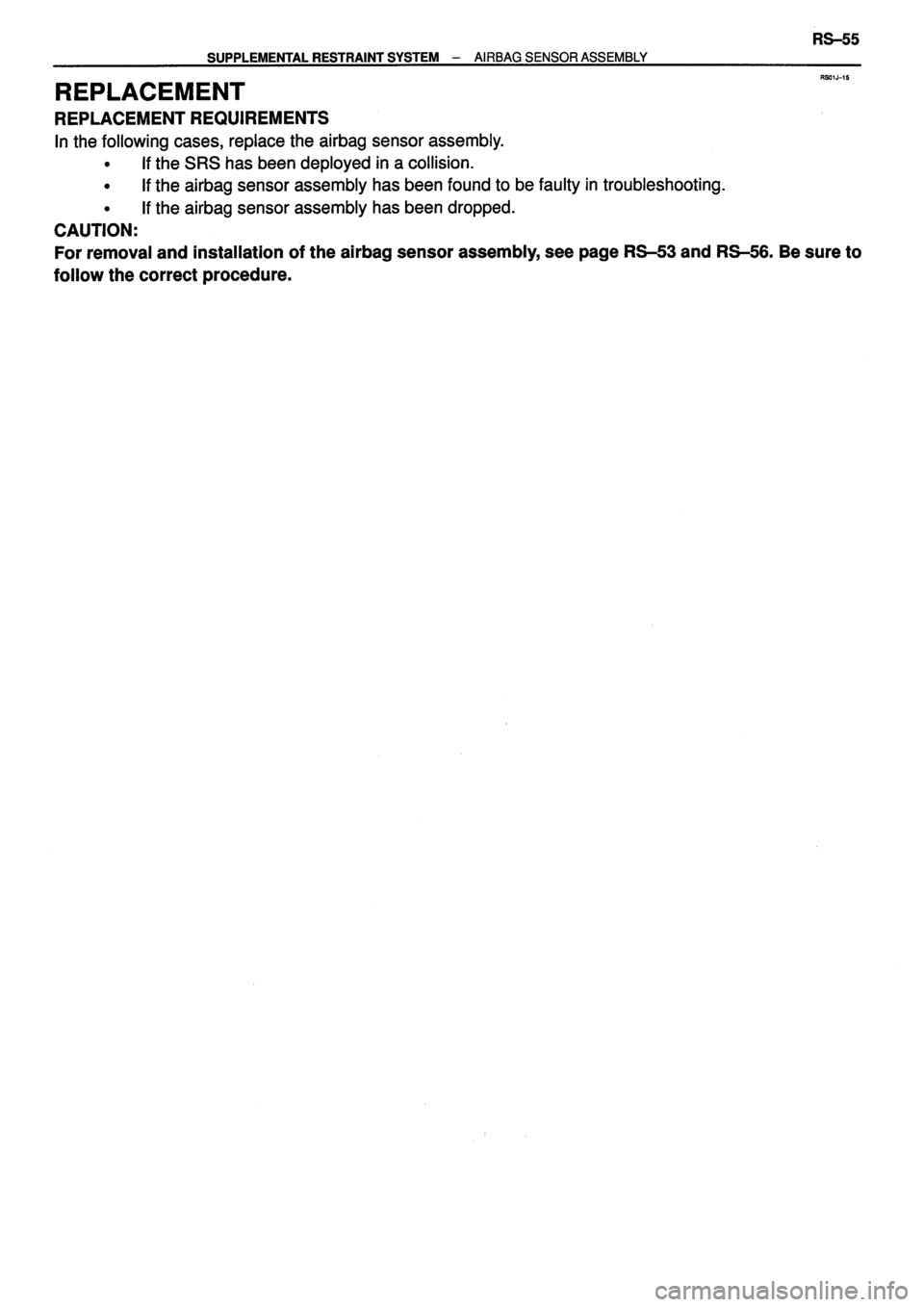 TOYOTA VERSO 1999 Repair Manual TOYOTA VERSO 1999 Repair Manual