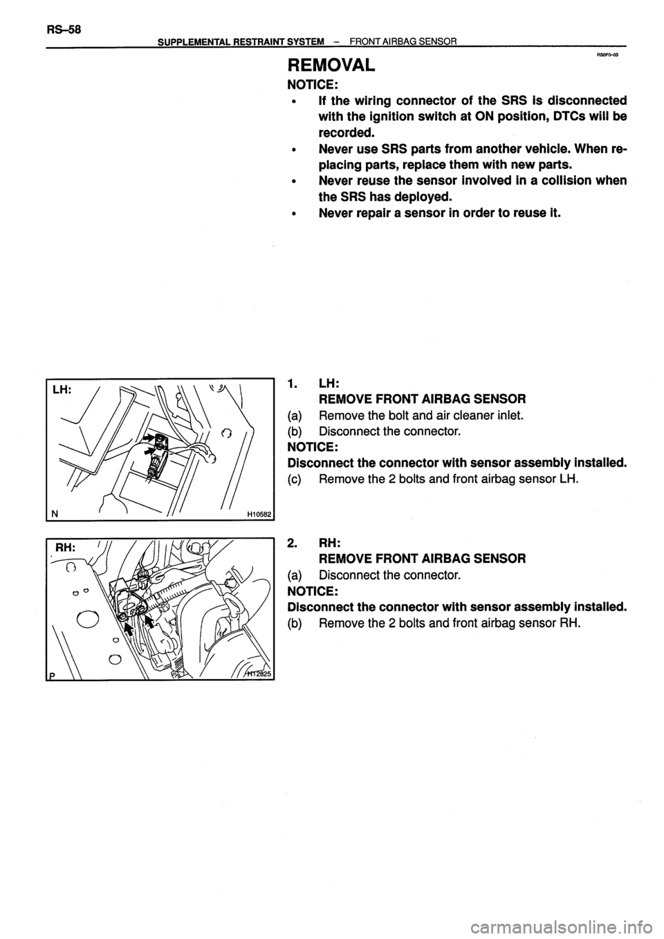 TOYOTA VERSO 1999 Repair Manual TOYOTA VERSO 1999 Repair Manual