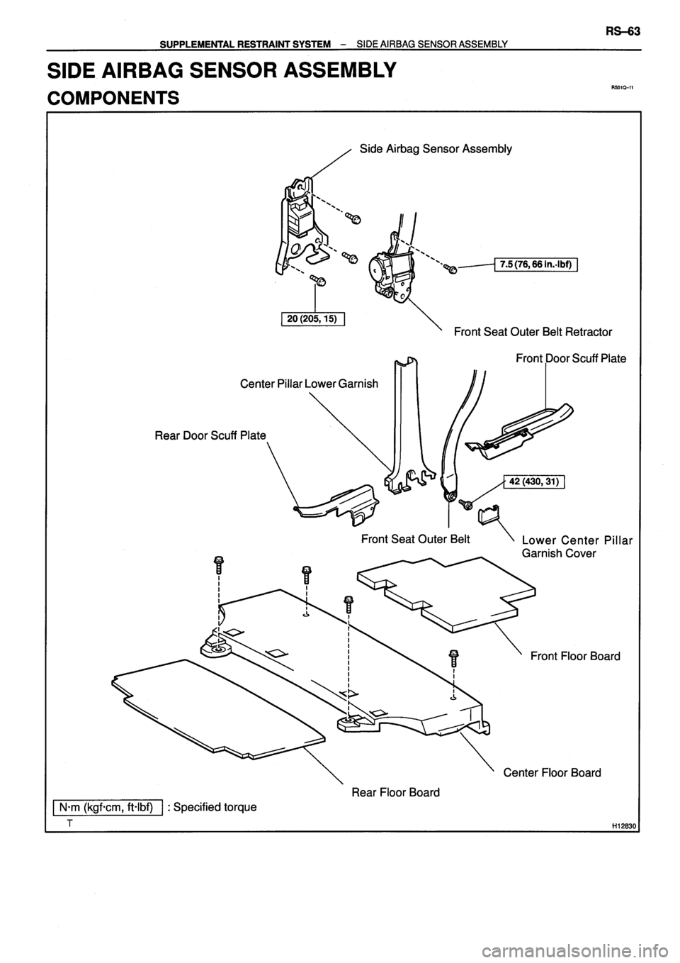 TOYOTA VERSO 1999 Repair Manual TOYOTA VERSO 1999 Repair Manual