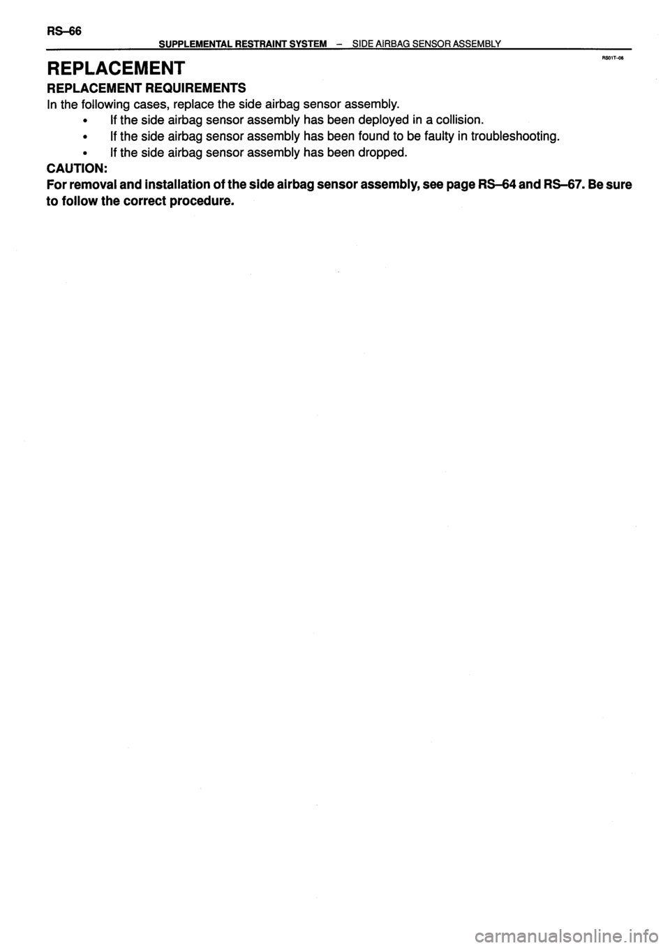TOYOTA VERSO 1999 Repair Manual TOYOTA VERSO 1999 Repair Manual