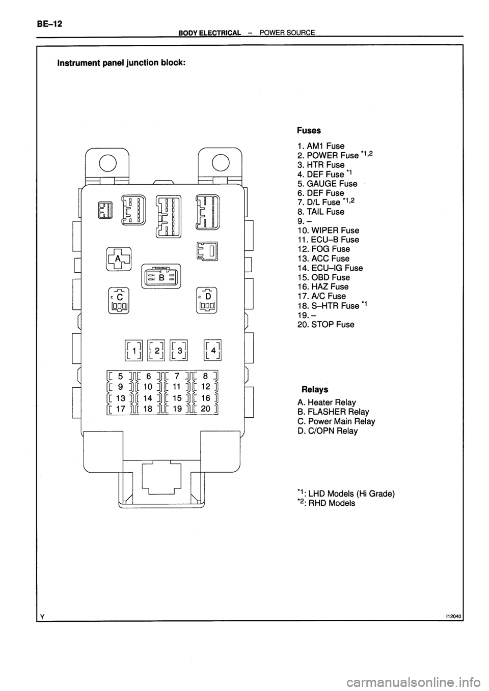 TOYOTA VERSO 1999 Repair Manual TOYOTA VERSO 1999 Repair Manual