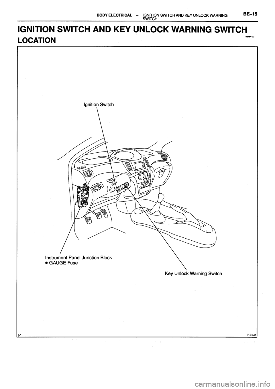 TOYOTA VERSO 1999 Repair Manual TOYOTA VERSO 1999 Repair Manual