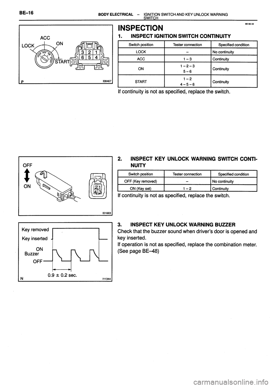 TOYOTA VERSO 1999 Repair Manual TOYOTA VERSO 1999 Repair Manual