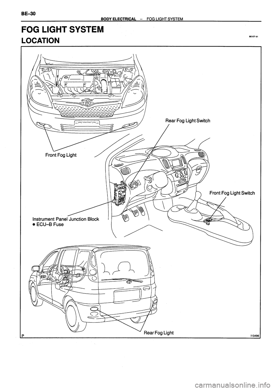 TOYOTA VERSO 1999 Repair Manual TOYOTA VERSO 1999 Repair Manual
