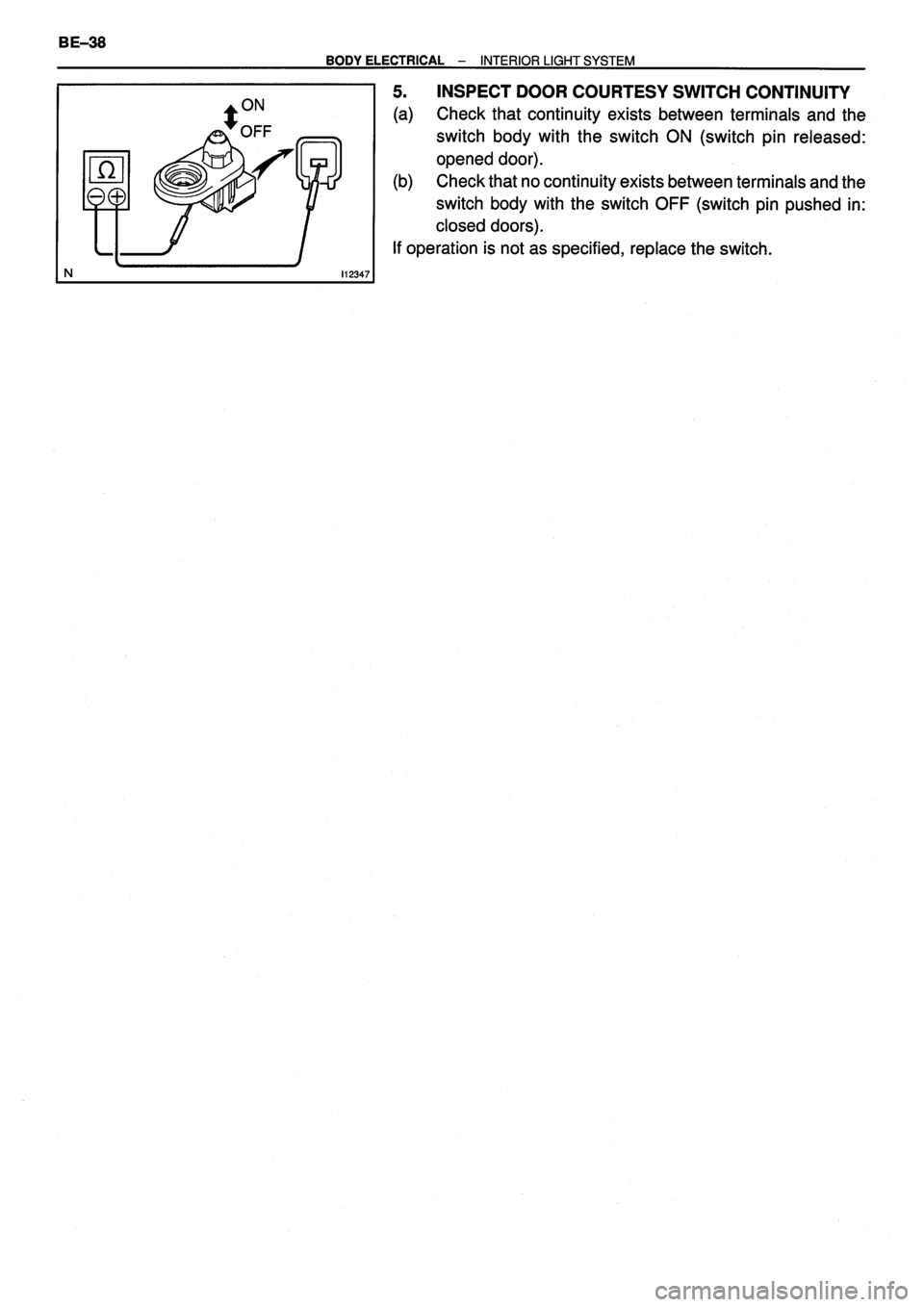 TOYOTA VERSO 1999 Repair Manual TOYOTA VERSO 1999 Repair Manual
