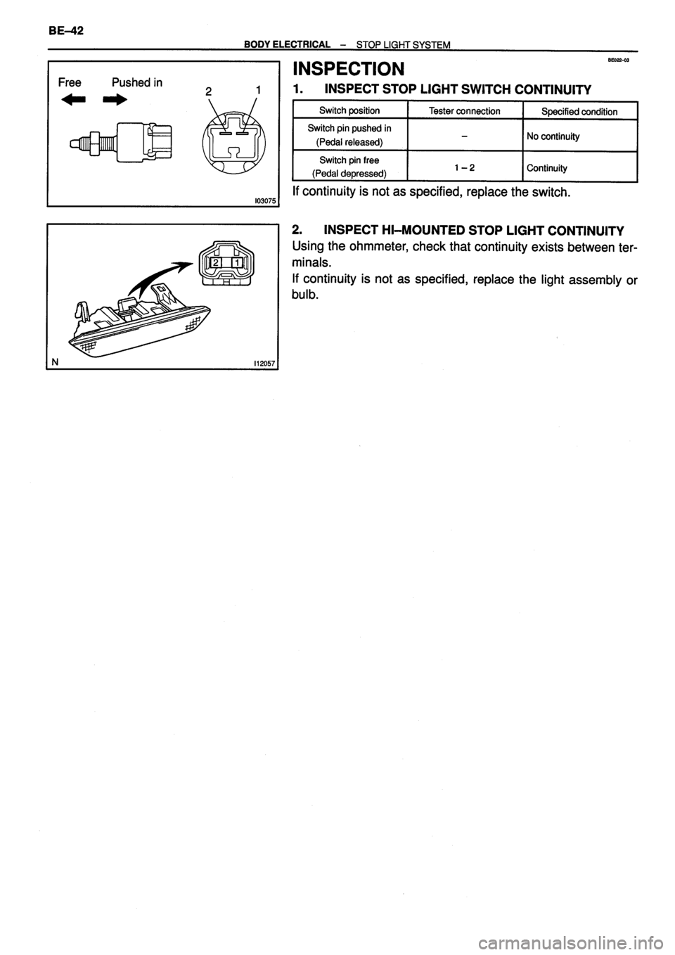 TOYOTA VERSO 1999 Repair Manual TOYOTA VERSO 1999 Repair Manual