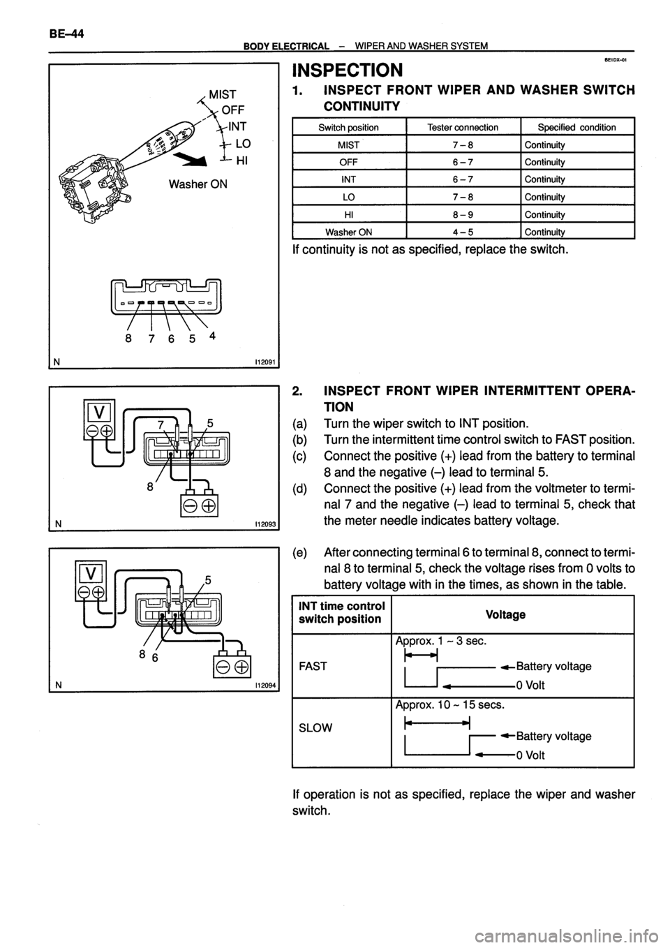 TOYOTA VERSO 1999 Repair Manual TOYOTA VERSO 1999 Repair Manual
