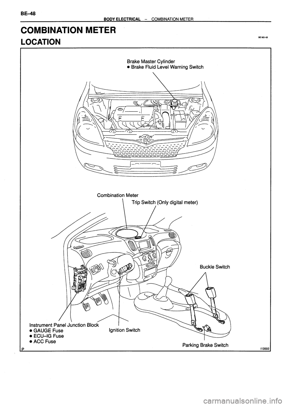 TOYOTA VERSO 1999 Repair Manual TOYOTA VERSO 1999 Repair Manual
