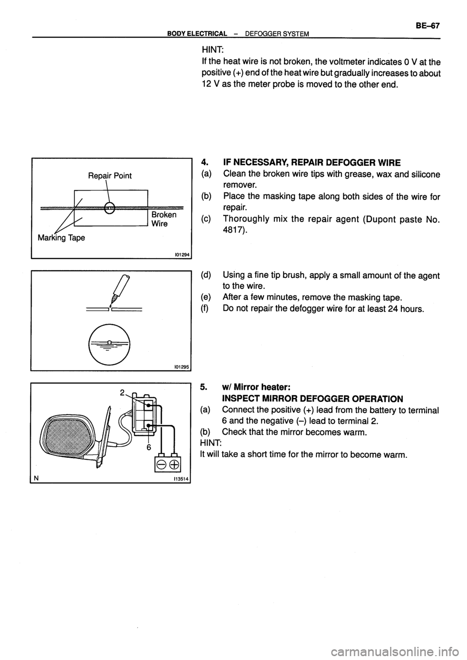 TOYOTA VERSO 1999 Repair Manual TOYOTA VERSO 1999 Repair Manual
