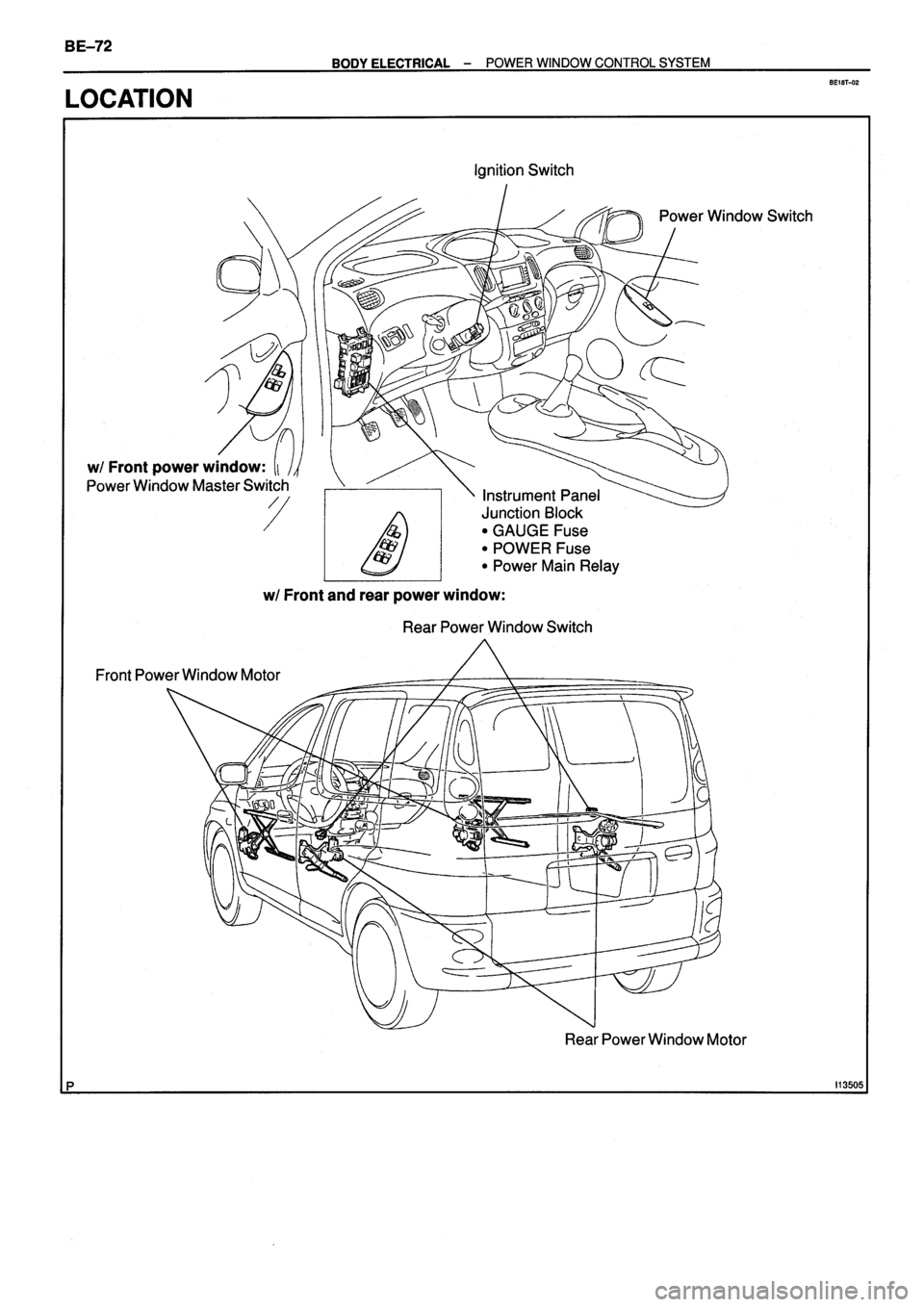 TOYOTA VERSO 1999  Repair Manual 