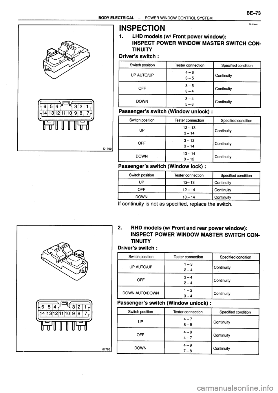 TOYOTA VERSO 1999  Repair Manual 