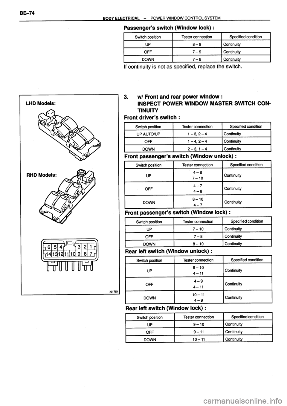 TOYOTA VERSO 1999  Repair Manual 