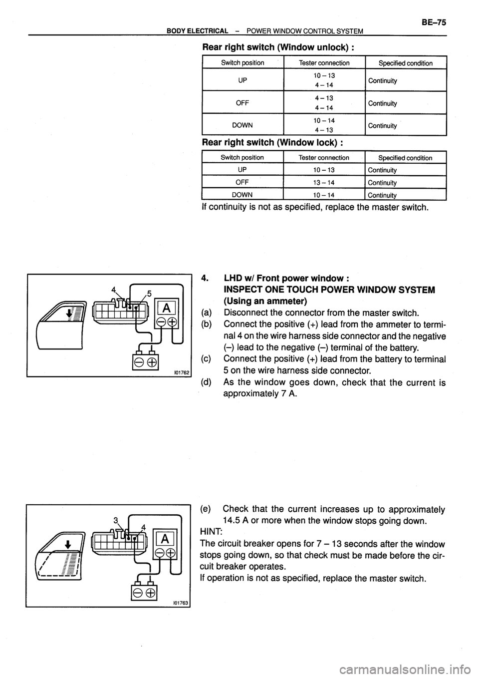TOYOTA VERSO 1999  Repair Manual 