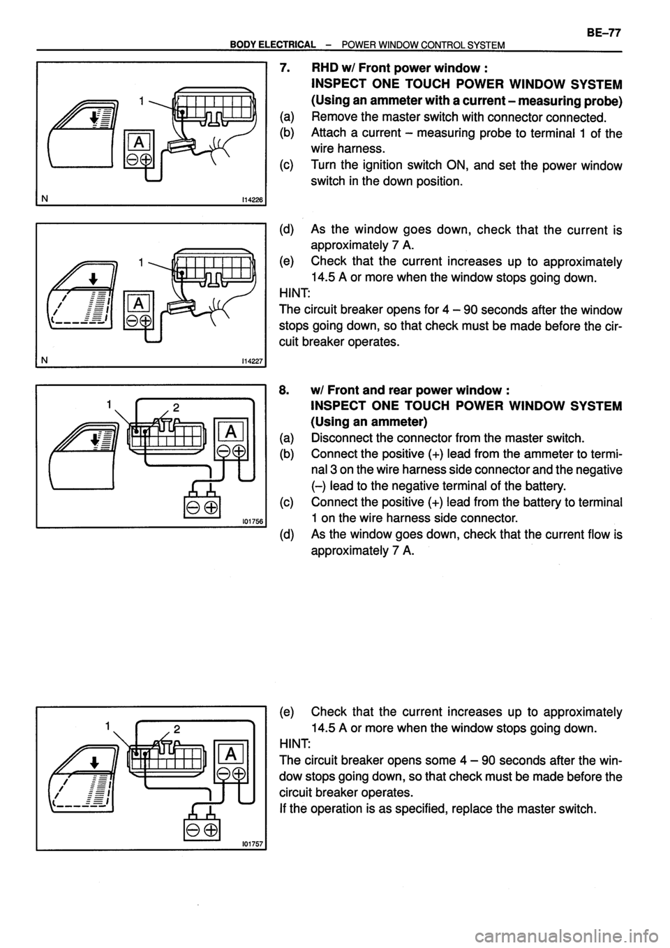 TOYOTA VERSO 1999  Repair Manual 
