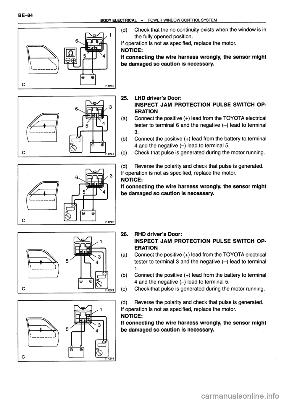 TOYOTA VERSO 1999  Repair Manual 