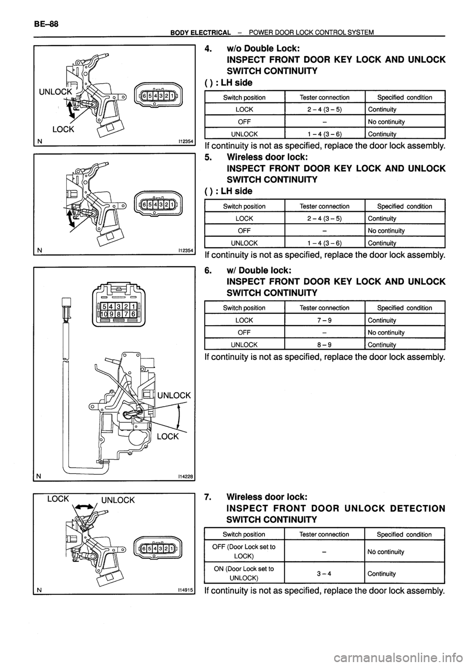 TOYOTA VERSO 1999  Repair Manual 