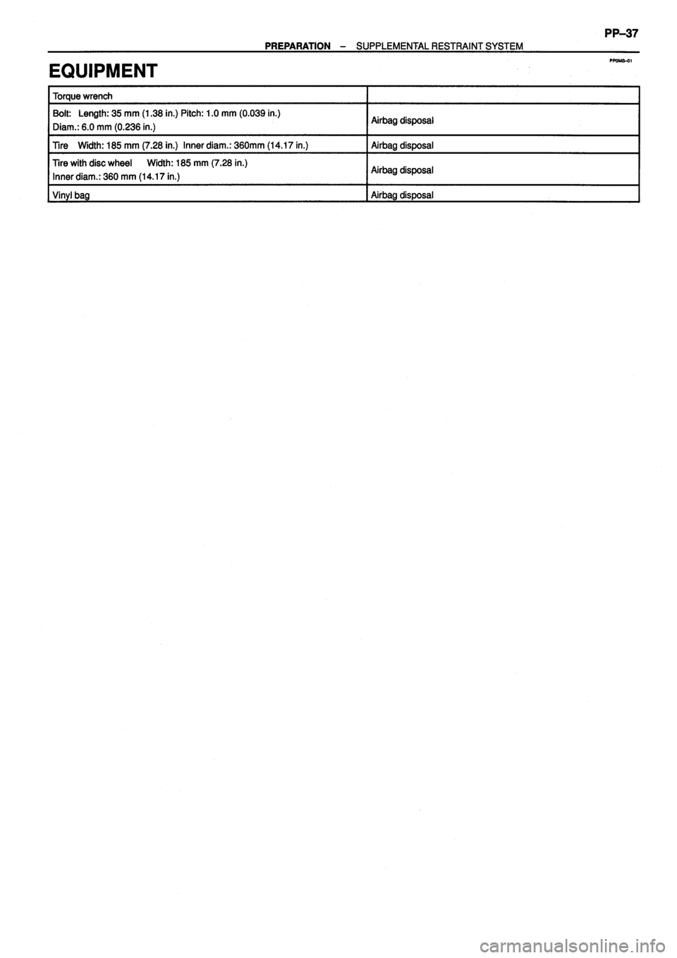 TOYOTA VERSO 1999 Manual Online 