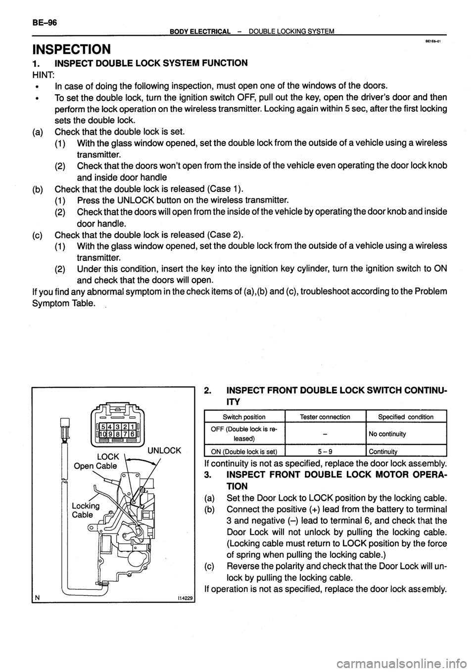 TOYOTA VERSO 1999 Repair Manual TOYOTA VERSO 1999 Repair Manual