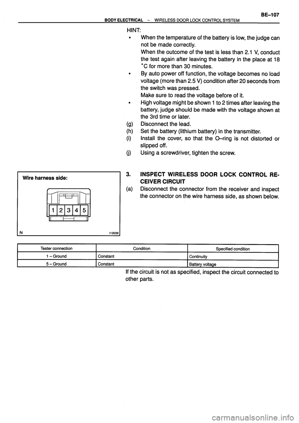 TOYOTA VERSO 1999  Repair Manual 
