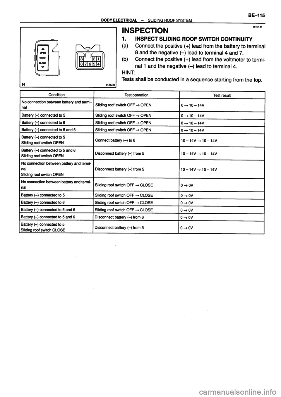 TOYOTA VERSO 1999 Repair Manual TOYOTA VERSO 1999 Repair Manual