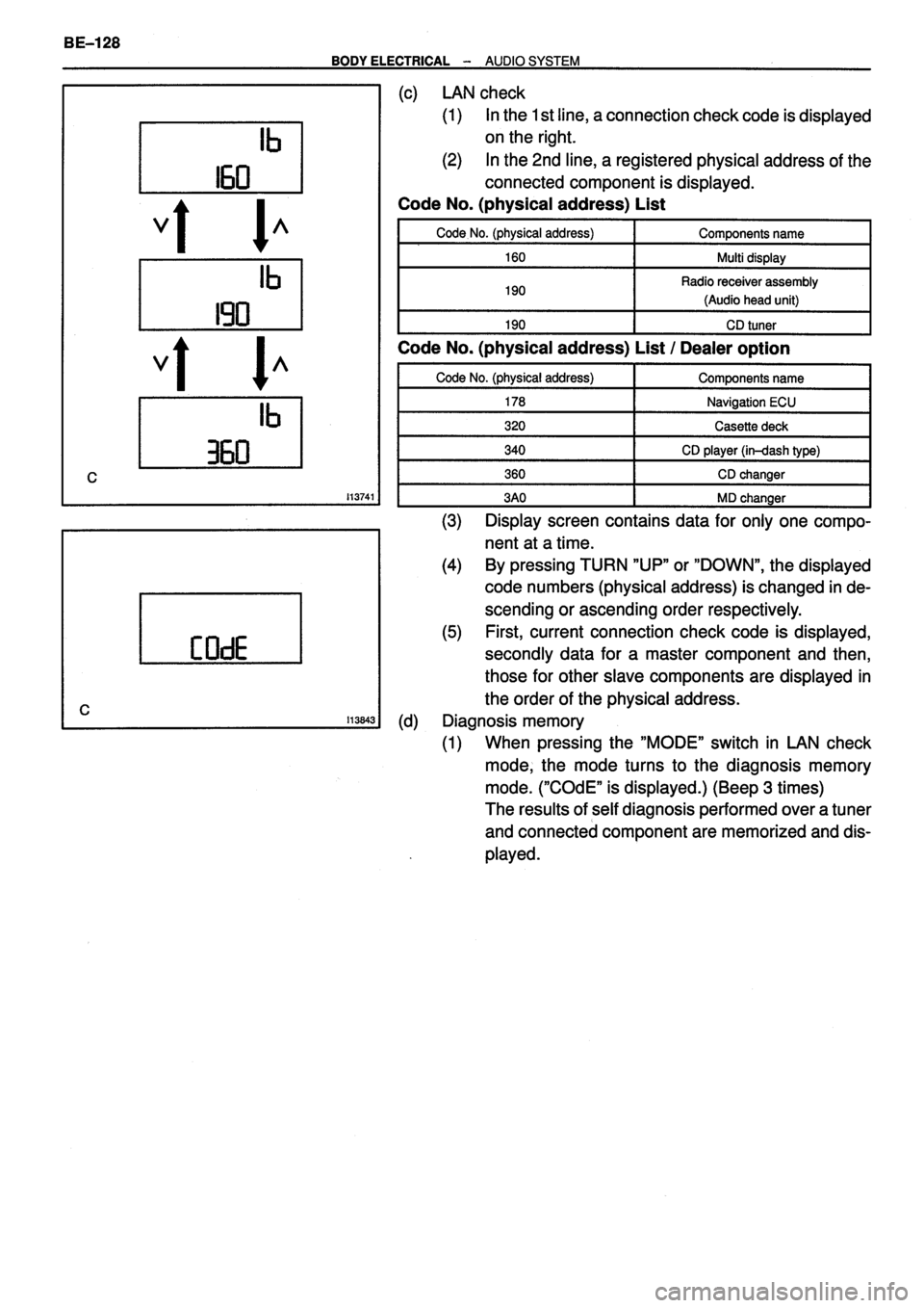 TOYOTA VERSO 1999 Repair Manual TOYOTA VERSO 1999 Repair Manual