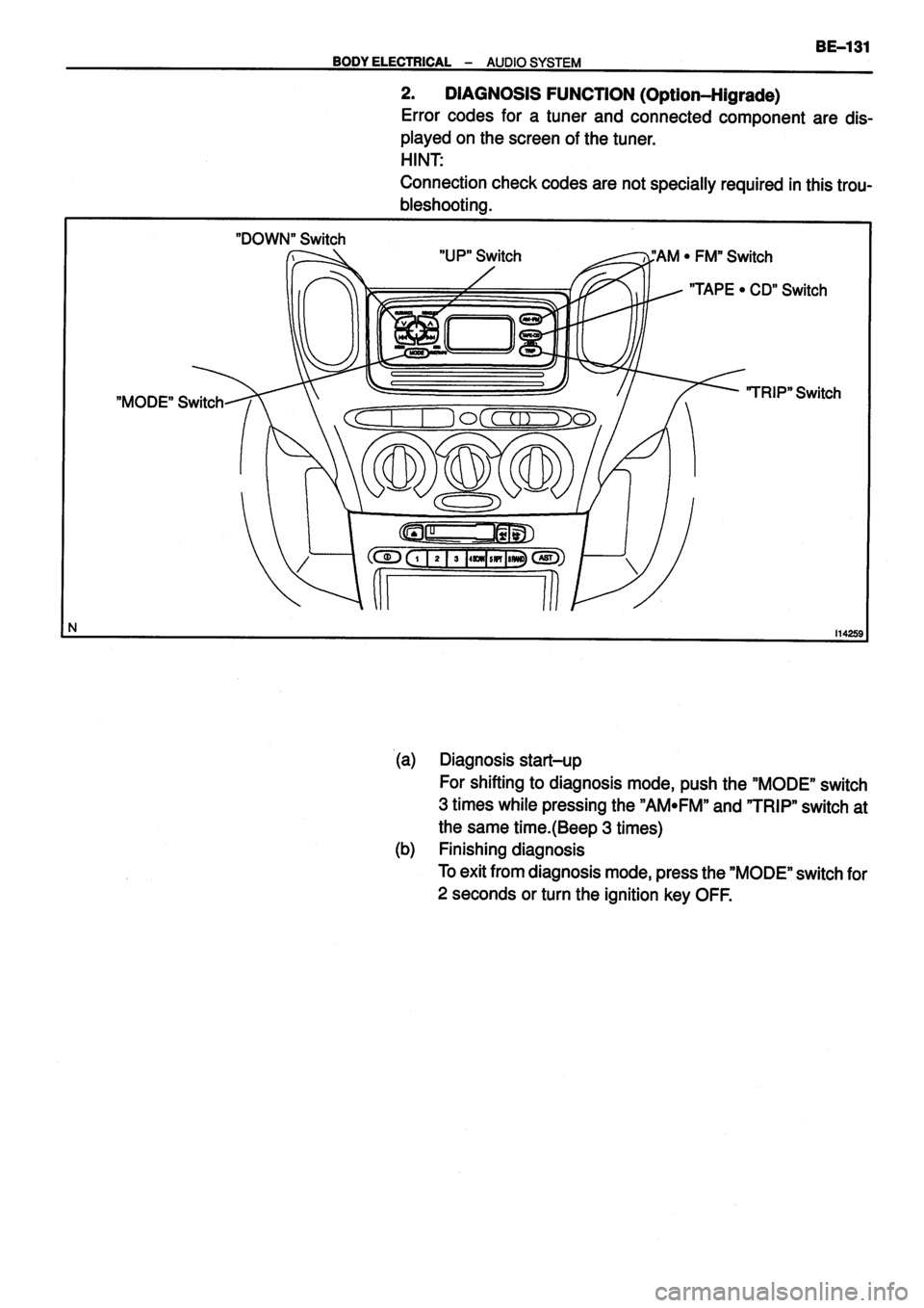 TOYOTA VERSO 1999 Repair Manual TOYOTA VERSO 1999 Repair Manual