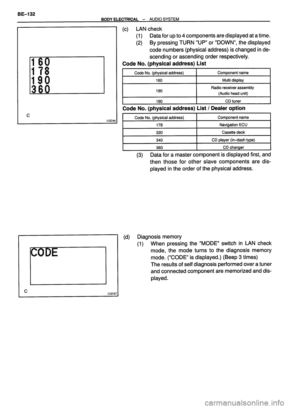 TOYOTA VERSO 1999 Repair Manual TOYOTA VERSO 1999 Repair Manual