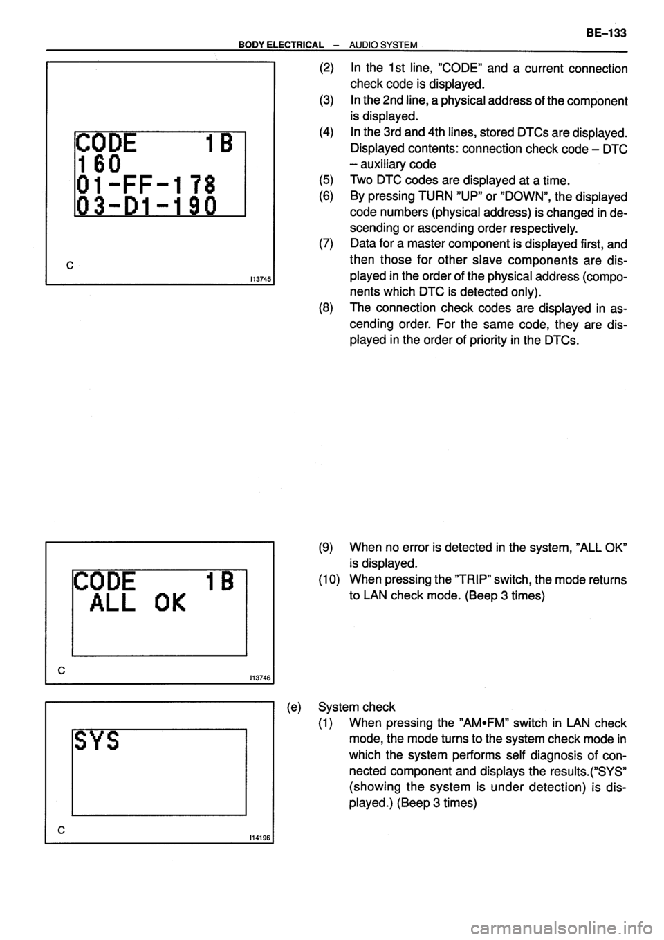 TOYOTA VERSO 1999 Repair Manual TOYOTA VERSO 1999 Repair Manual