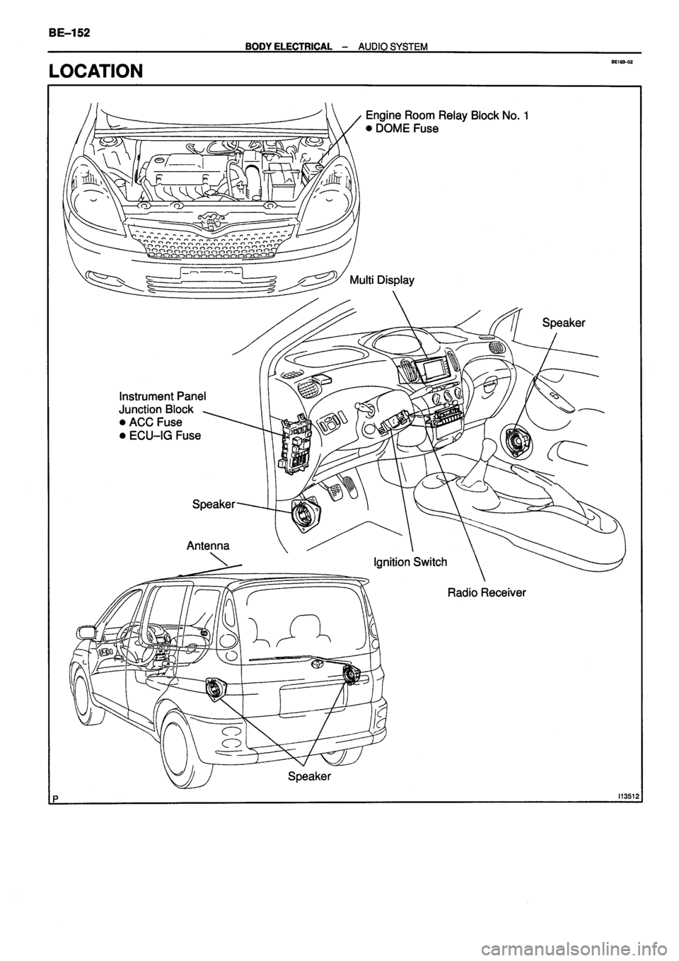 TOYOTA VERSO 1999 Repair Manual TOYOTA VERSO 1999 Repair Manual