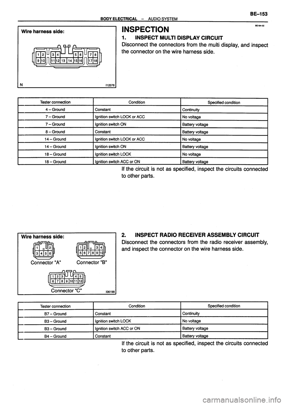 TOYOTA VERSO 1999 Repair Manual TOYOTA VERSO 1999 Repair Manual