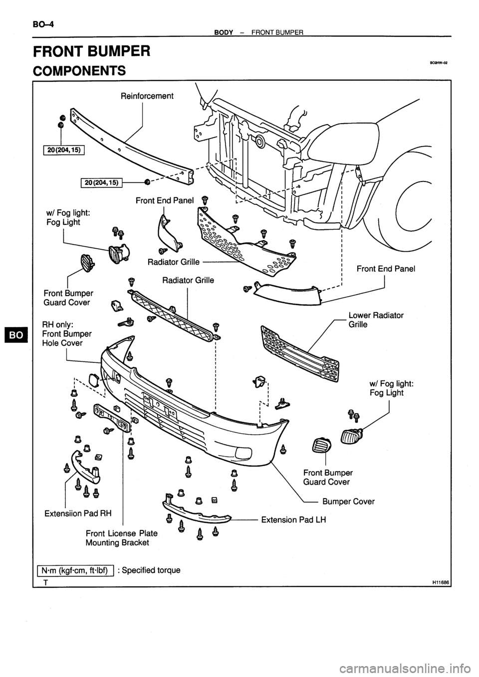 TOYOTA VERSO 1999  Repair Manual 