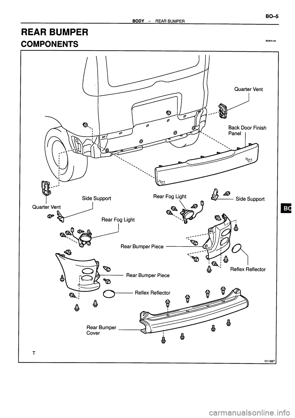 TOYOTA VERSO 1999  Repair Manual 