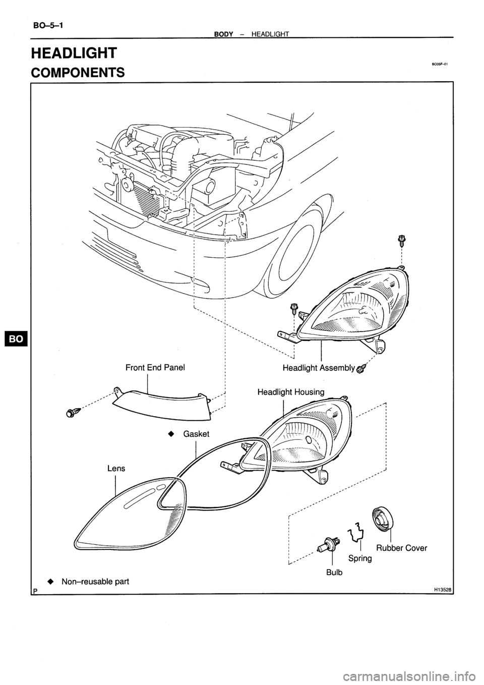 TOYOTA VERSO 1999  Repair Manual 
