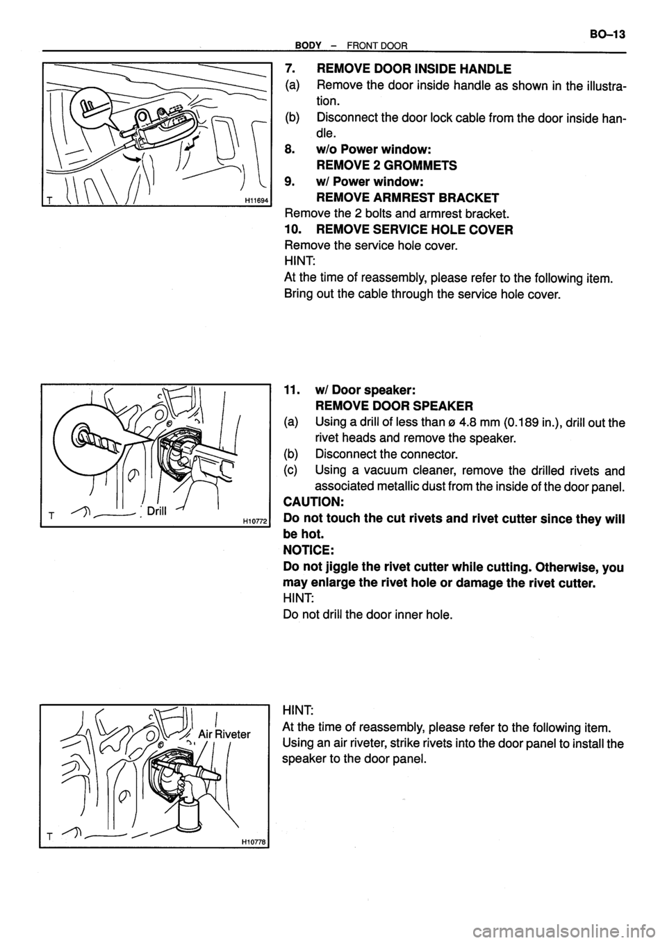 TOYOTA VERSO 1999 Repair Manual TOYOTA VERSO 1999 Repair Manual