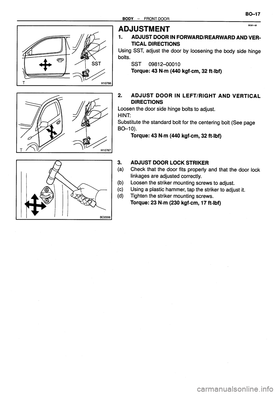 TOYOTA VERSO 1999 Repair Manual TOYOTA VERSO 1999 Repair Manual